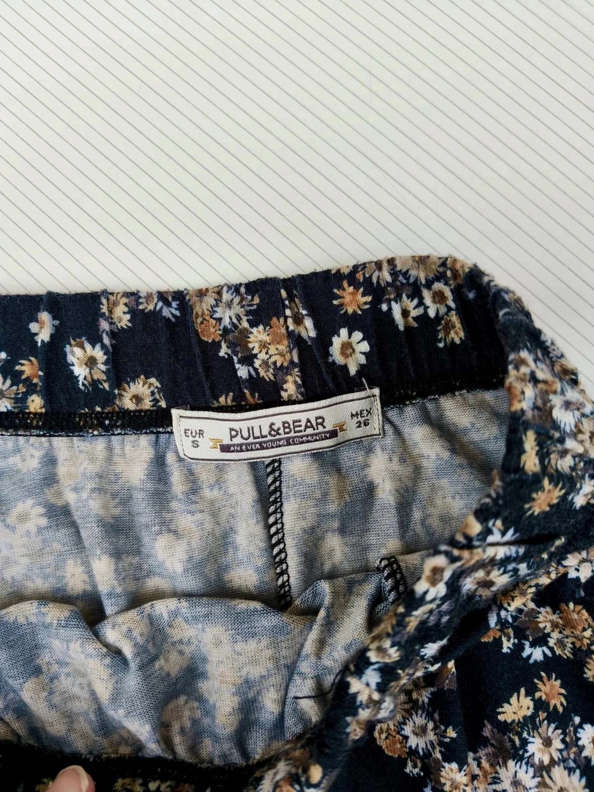 Lange bloemenrok Pull&Bear – Maat S 🌼🖤 – photo 6